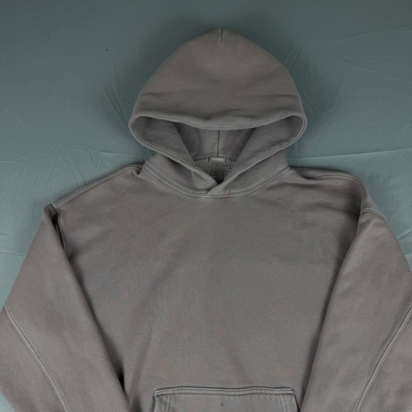 Abercrombie Fitch Oversized Hoodie Sweatshirt Stone Wash Fleece Lined Womens XS - Picture 4 of 11